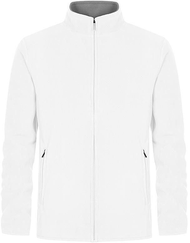 fleece jacket men white