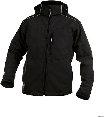 DASSY® Softshelljacke Tavira, schwarz, Gr. XL 