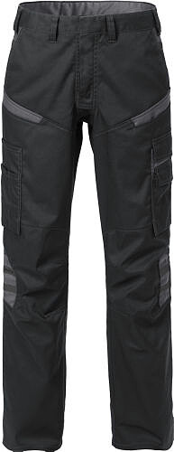 Damenhose 2554 STFP, schwarz/grau, Gr. 38 