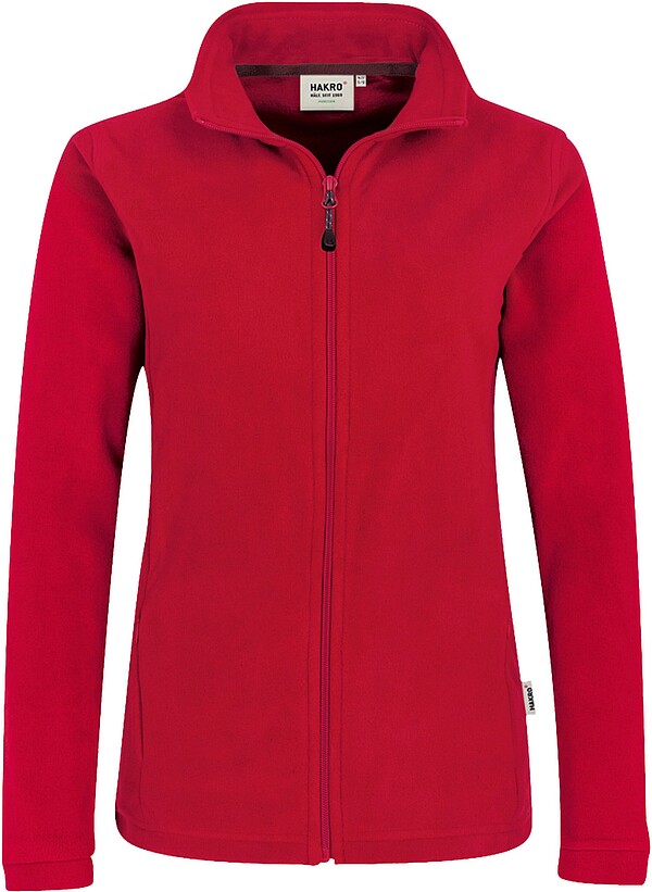 Damen Fleecejacke Delta 240, rot, Gr. 6XL 