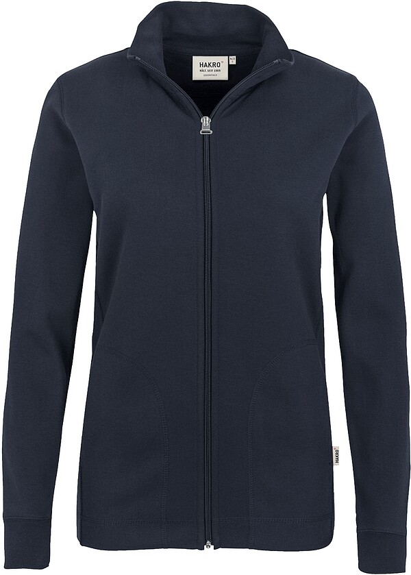 Damen Interlockjacke 227, tinte, Gr. 3XL 