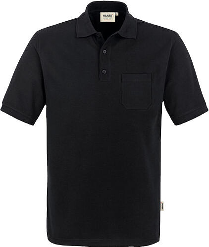 Pocket-Poloshirt Mikralinar® 812, schwarz, Gr. 4XL 