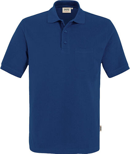 Pocket-Poloshirt Mikralinar® 812, ultramarinblau, Gr. 4XL 