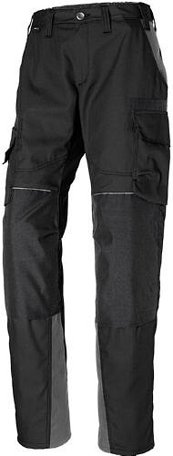 KÜBLER INNOVATIQ Damenhose 2530, schwarz/anthrazit, Gr. 44 