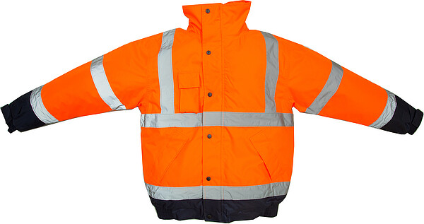 Warnschutz-Pilotenjacke 3-5500WX, warnorange/blau, Gr. 2XL 