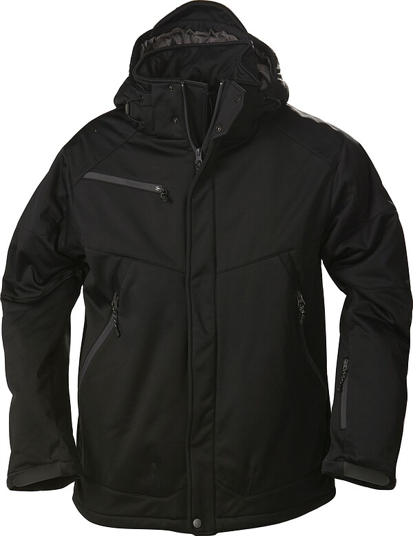 Softshell-Jacke Skeleton, schwarz, Gr. 4XL 