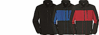 Fleecejacke DALLAS, schwarz/schwarz, Gr. 5XL 