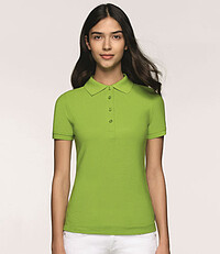 Damen-Poloshirt Mikralinar® 216, titan, Gr. XS 