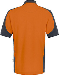 Poloshirt Contrast Mikralinar® 839, orange/anthrazit, Gr. 4XL 