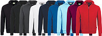 Sweatjacke College 606, weiß, Gr. S 