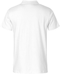 Men's Jersey Polo-Shirt, white, Gr. L 